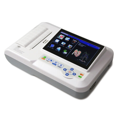 CONTEC ECG600G 12 - Lead 6 - Channel Digital Cardiology EKG ECG Machine